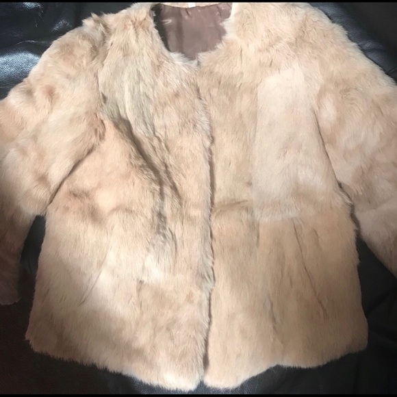 Rabbit fur jacket - Picture 1 of 6